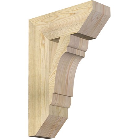 Olympic Slat Rough Sawn Bracket, Douglas Fir, 6"W x 18"D x 26"H